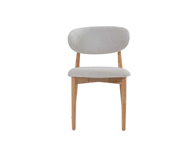 Design chair eikenhout naturel (6x) - afbeelding 2 van  4