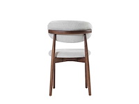 Design chair eikenhout walnut (6x) - afbeelding 3 van  3