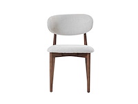 Design chair eikenhout walnut (6x) - afbeelding 2 van  5