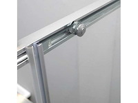 Design douchecabine chroom 140x90 cm – 6 mm veiligheidsglas - afbeelding 2 van  3