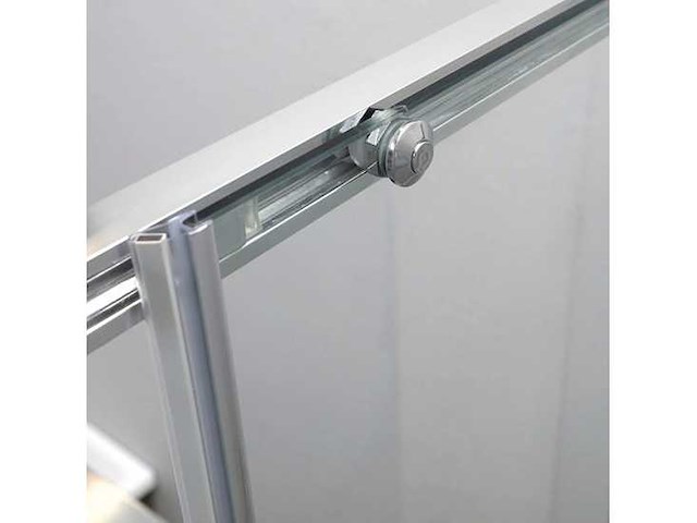 Design douchecabine chroom 140x90 cm – 6 mm veiligheidsglas - afbeelding 3 van  3