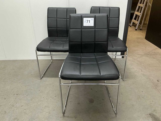 Design eetkamerstoel (3x) - afbeelding 1 van  5