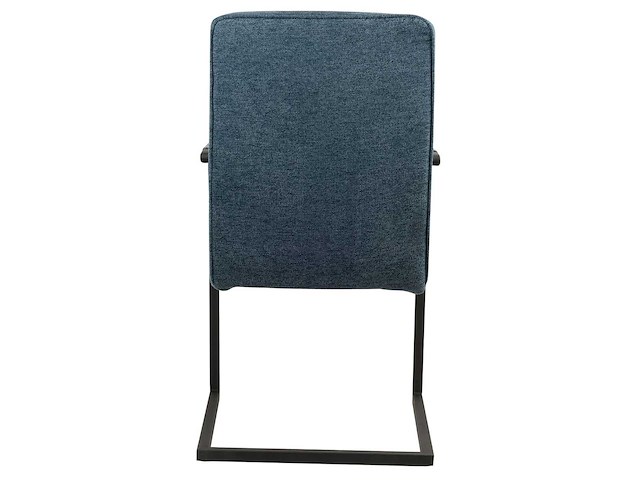 Design eetkamerstoel blauw weave (4x) - afbeelding 3 van  5