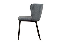 Design eetkamerstoel blauw weave (6x) - afbeelding 2 van  5