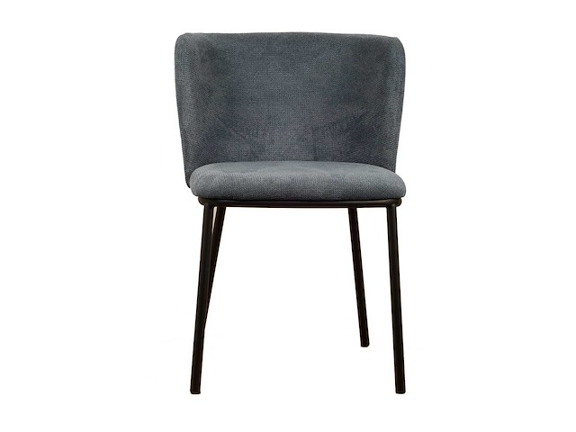 Design eetkamerstoel blauw weave (6x) - afbeelding 5 van  5