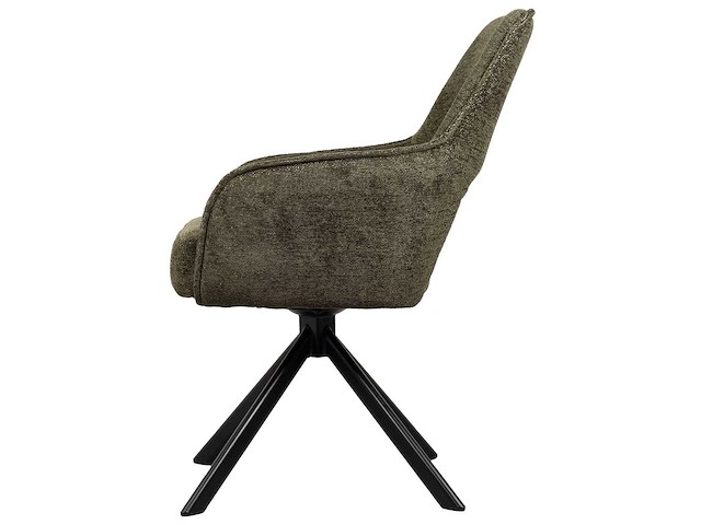 Design eetkamerstoel groen brio (6x) - afbeelding 3 van  6