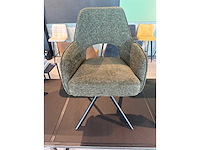 Design eetkamerstoel groen brio (6x) - afbeelding 6 van  6