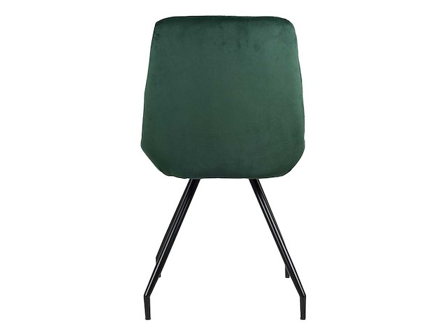 Design eetkamerstoel groen velvet (6x) - afbeelding 5 van  5