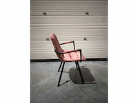 Design eetkamerstoel roos velvet (6x) - afbeelding 2 van  4