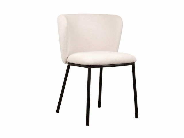 Design eetkamerstoel wit weave (6x) - afbeelding 4 van  5