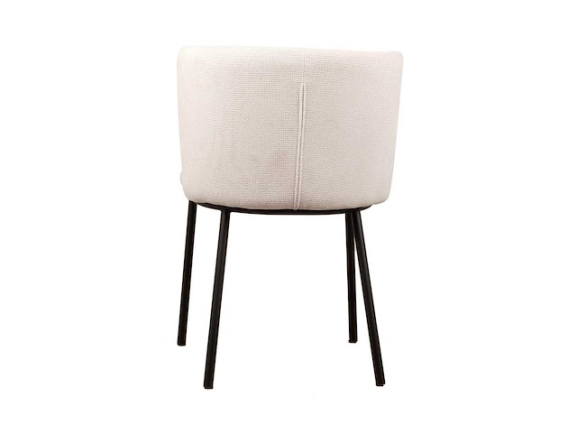 Design eetkamerstoel wit weave (6x) - afbeelding 3 van  5