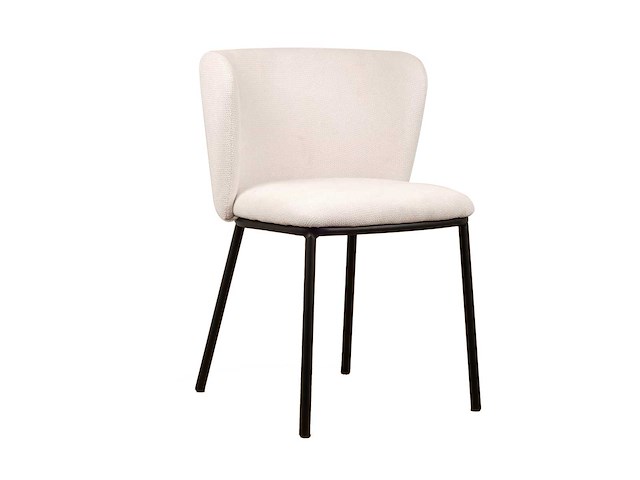 Design eetkamerstoel wit weave (6x) - afbeelding 4 van  5