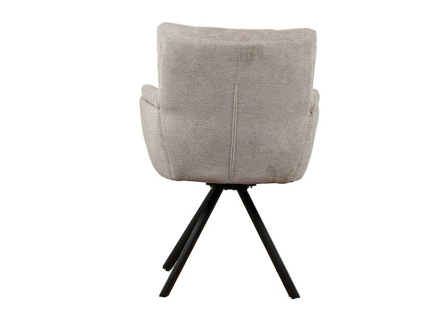 Design eetkamerstoelen beige weave (6x) - afbeelding 4 van  5