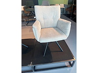 Design eetkamerstoelen beige weave (6x) - afbeelding 5 van  5