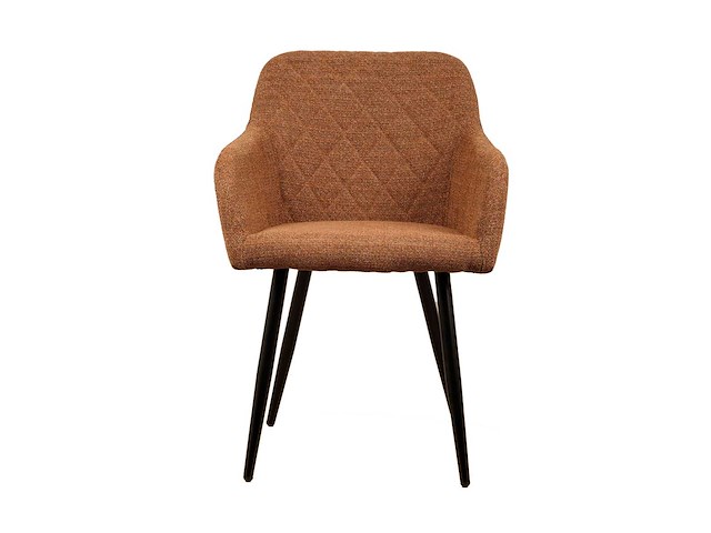 Design eetkamerstoelen koper weave (6x) - afbeelding 1 van  6