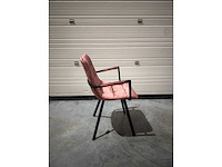 Design eetkamerstoelen roos velvet (7x) - afbeelding 2 van  4