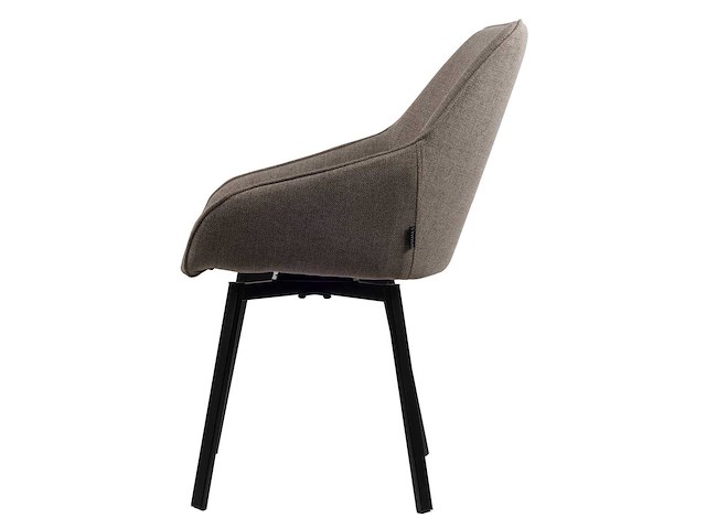Design eetkamerstoelen taupe weave (2x) - afbeelding 3 van  5