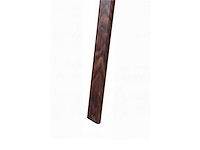Design eetkamerstoelen walnut chenille (6x) - afbeelding 6 van  6