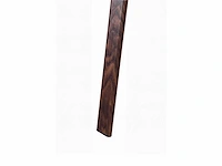 Design eetkamerstoelen walnut chenille (6x) - afbeelding 6 van  6