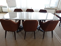 Design eettafel & 6x stoel - afbeelding 3 van  6
