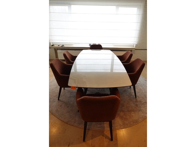 Design eettafel & 6x stoel - afbeelding 2 van  6
