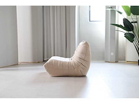 Design fauteuil beige l (1x) - afbeelding 2 van  6