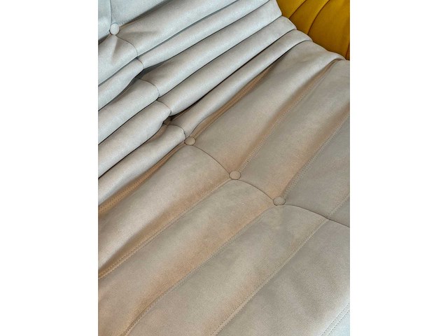 Design fauteuil beige l - afbeelding 4 van  4