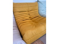 Design fauteuil geel l (1x) - afbeelding 5 van  6