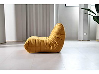 Design fauteuil geel l (1x) - afbeelding 3 van  6