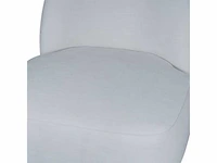 Design fauteuil ivory weave stof (1x) - afbeelding 4 van  6