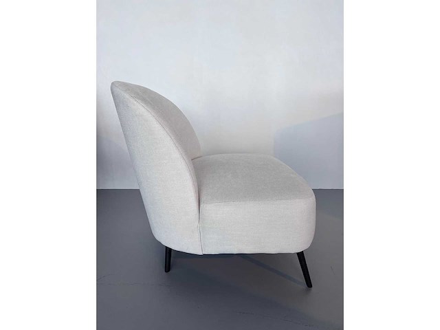 Design fauteuil ivory weave stof (1x) - afbeelding 3 van  3