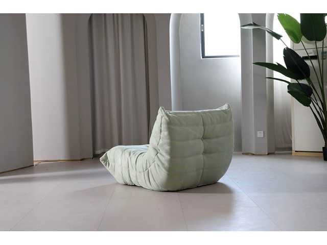 Design fauteuil muntgroen l (1x) - afbeelding 3 van  4