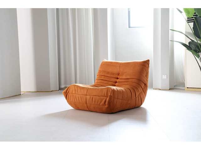 Design fauteuil oranje l - afbeelding 1 van  7