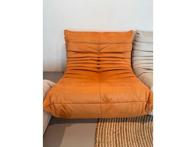 Design fauteuil oranje l - afbeelding 2 van  7