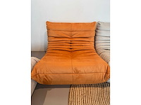 Design fauteuil oranje l - afbeelding 2 van  7
