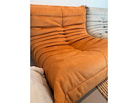 Design fauteuil oranje l - afbeelding 5 van  7