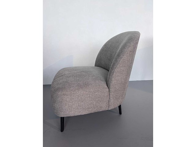 Design fauteuil praline weave stof (1x) - afbeelding 4 van  5
