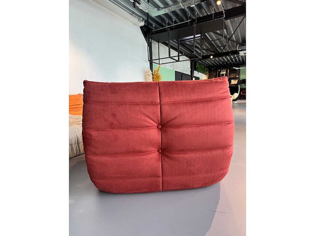 Design fauteuil rood (1x) - afbeelding 3 van  5