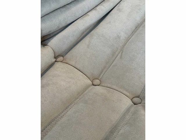 Design fauteuil taupe l (1x) - afbeelding 5 van  6