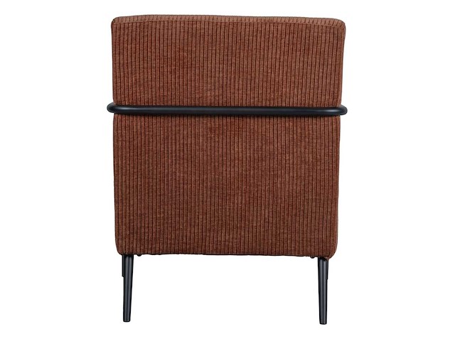 Design fauteuil terra geribde stof showroommodel (1x) - afbeelding 5 van  5