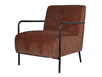 Design fauteuil terra geribde stof showroommodel (1x) - afbeelding 1 van  5