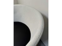 Design fauteuil zwart pu leer showroommodel(1x) - afbeelding 4 van  6