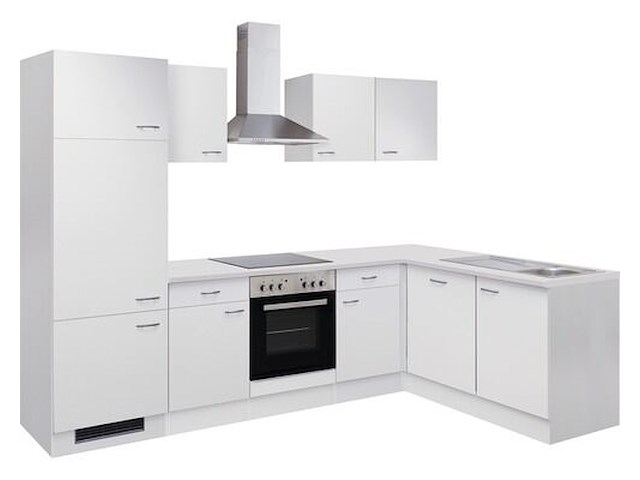 Design hoek keuken met apparatuur, kevin, wit - afbeelding 1 van  9