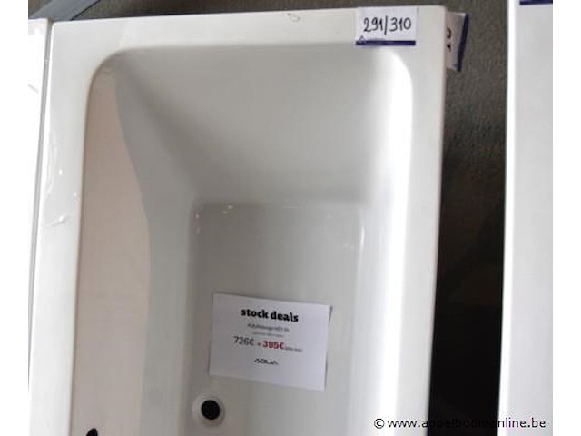 Design inbouw ligbad aquadesign key xl 180x81 - afbeelding 3 van  3