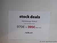 Design inbouw ligbad aquadesign rivale 190x98 - afbeelding 2 van  3