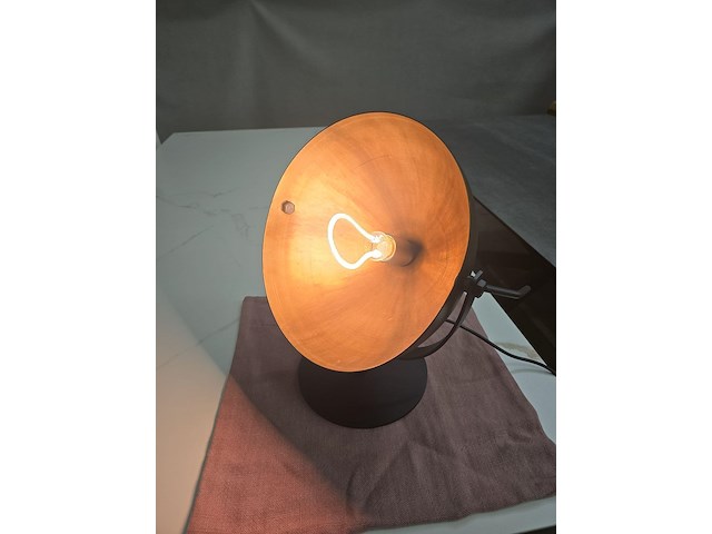 Design industriele tafellamp 40cm hoog - afbeelding 3 van  7