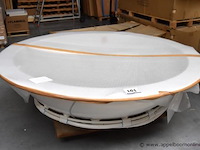 Design massage/chromo bad dia 210 vv vergulde accesoires - afbeelding 1 van  1