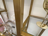 Design metalen etalagekasten/displayrekken met glazen leggers - afbeelding 3 van  3