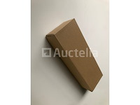 Design sifon - mat zwart - inclusief muurbuis en rozet - afbeelding 1 van  3