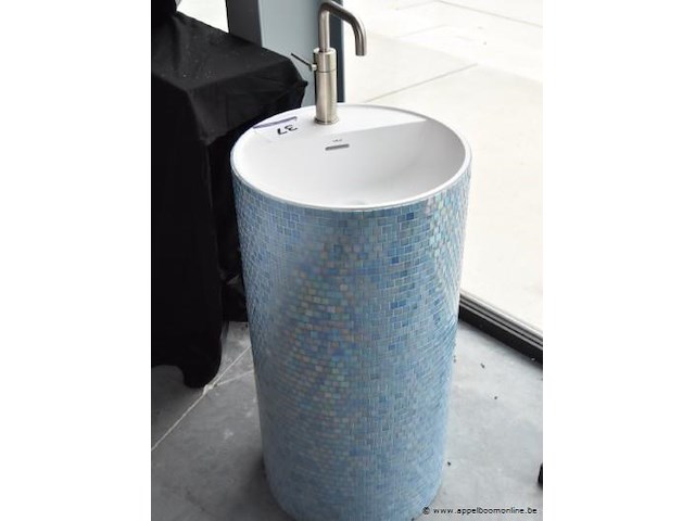 Design staande wasbak aqua vv kraan dia 44 - afbeelding 1 van  3